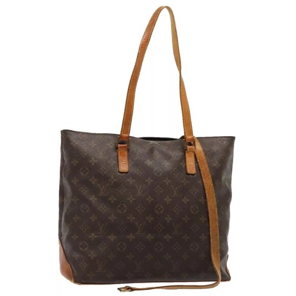 LOUIS VUITTON Monogram Cabas Mezzo Tote Bag M51151 LV Auth yk14616 - Picture 1 of 16